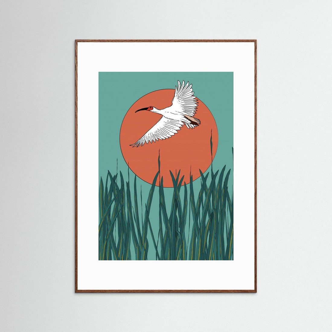 Japanese Crane by Nicholas