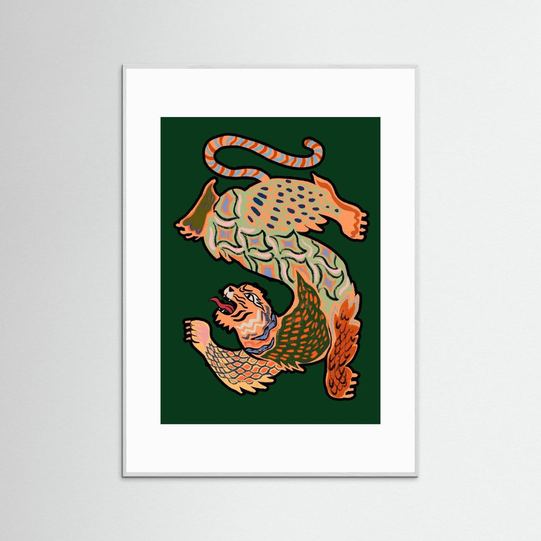 Asiantiger Green by Arty Guava