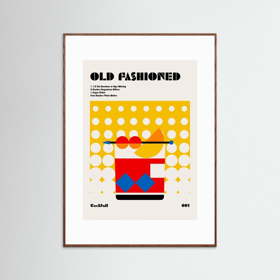 Old Fashioned Bauhaus Cocktail by Retrodrome