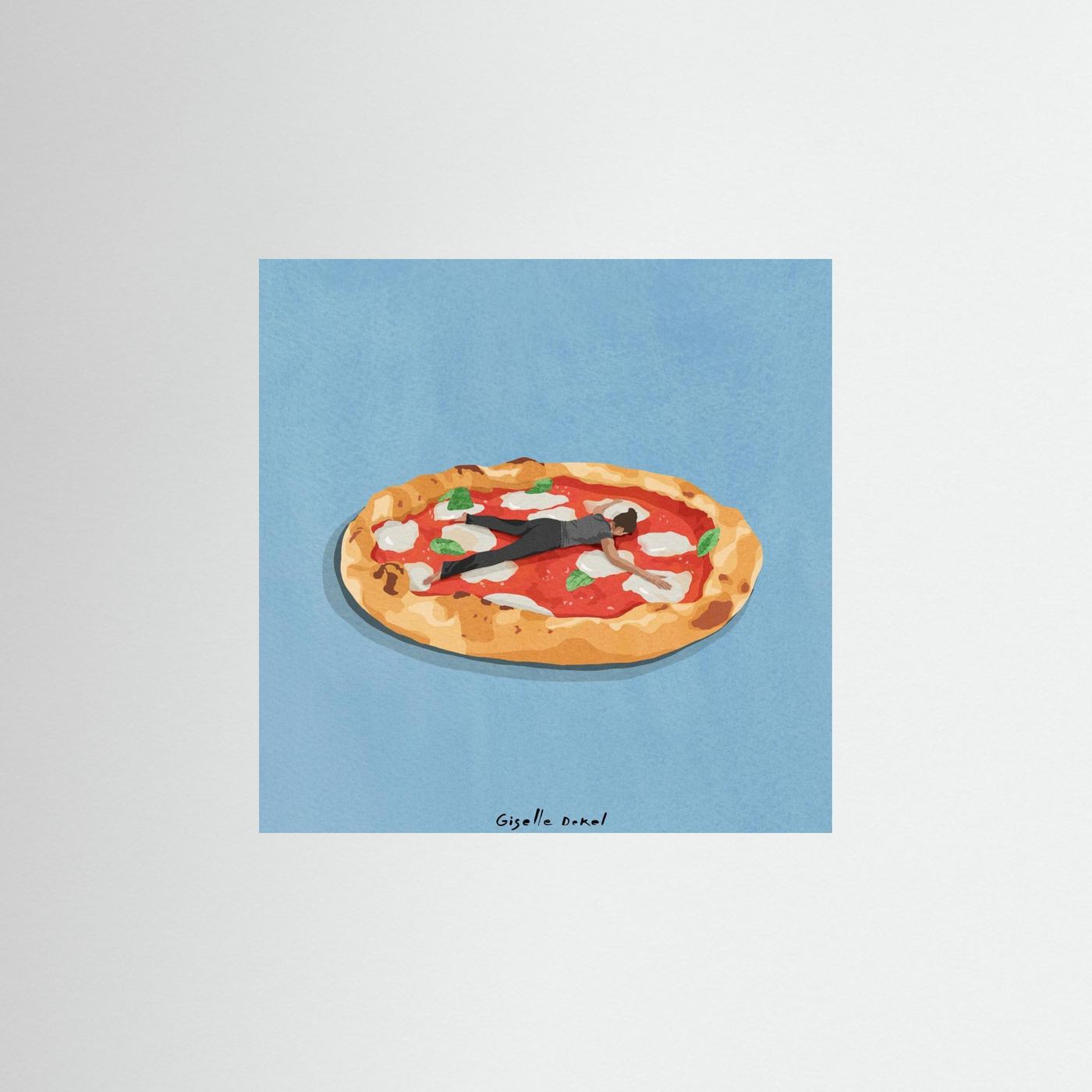Pizza Girl by Giselle Dekel