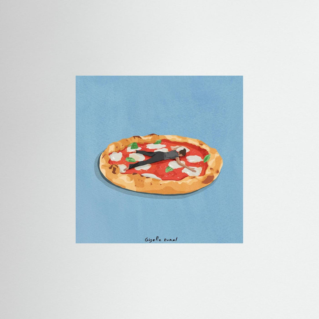 Pizza Girl by Giselle Dekel