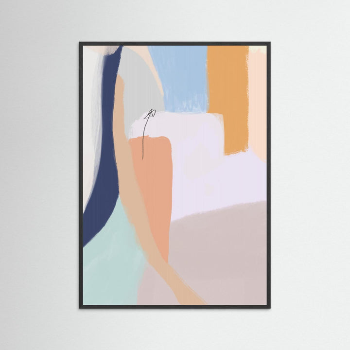 Soft Pastel Hues and Bold Brushstrokes by Uplusmestudio
