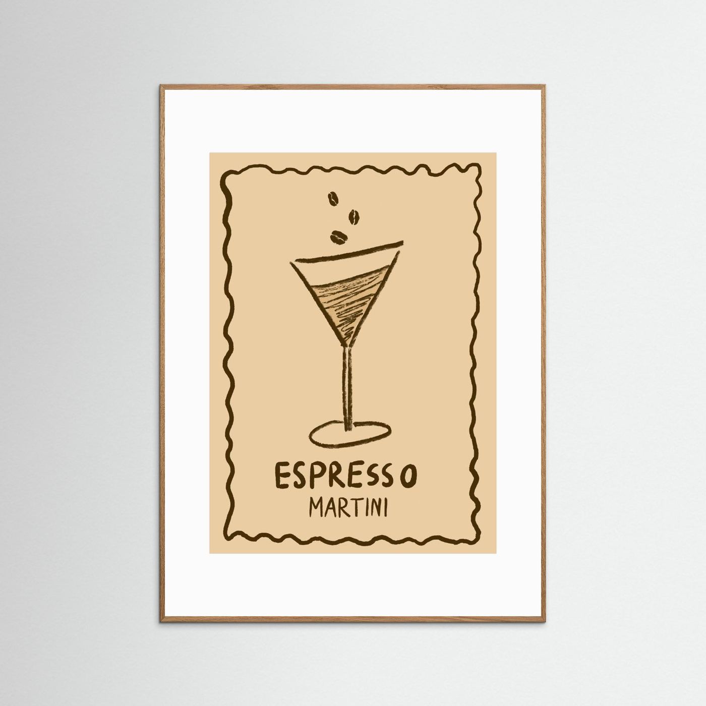 Poster Espresso Martini Up by Studio Dolci