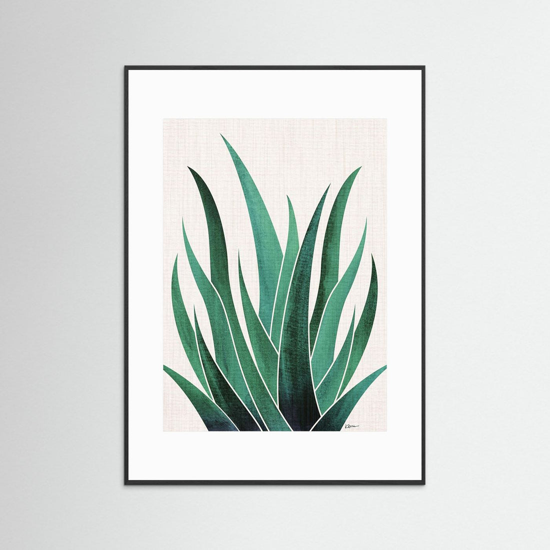 Desert Agave Cactus by Kristian Gallagher