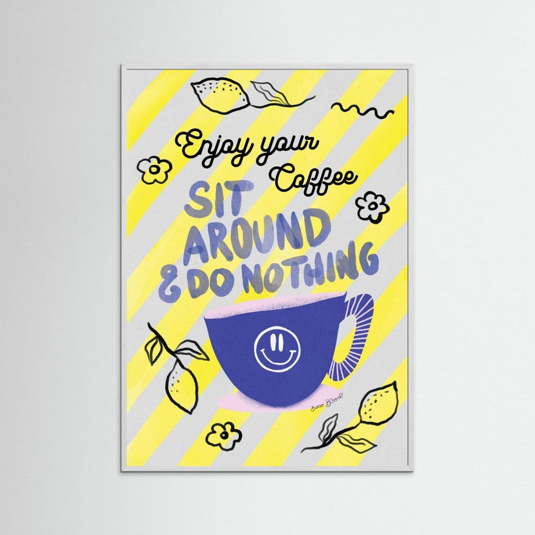 Enjoy Coffee by Baroo Bloom