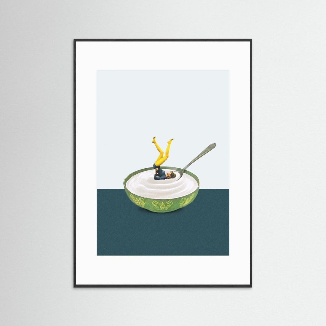 Yoga in my yogurt by Maarten Léon