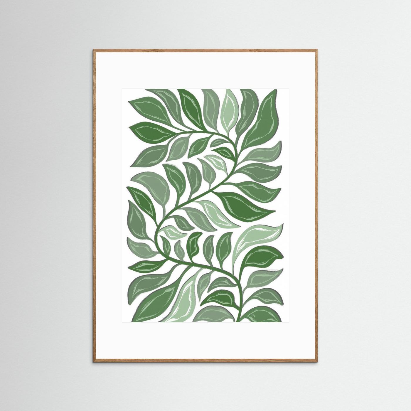 Green Plant by Martina