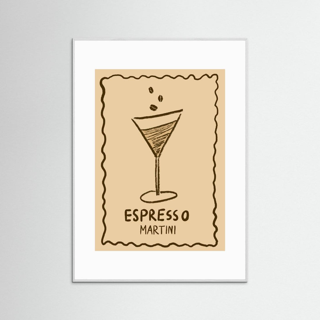 Poster Espresso Martini Up by Studio Dolci
