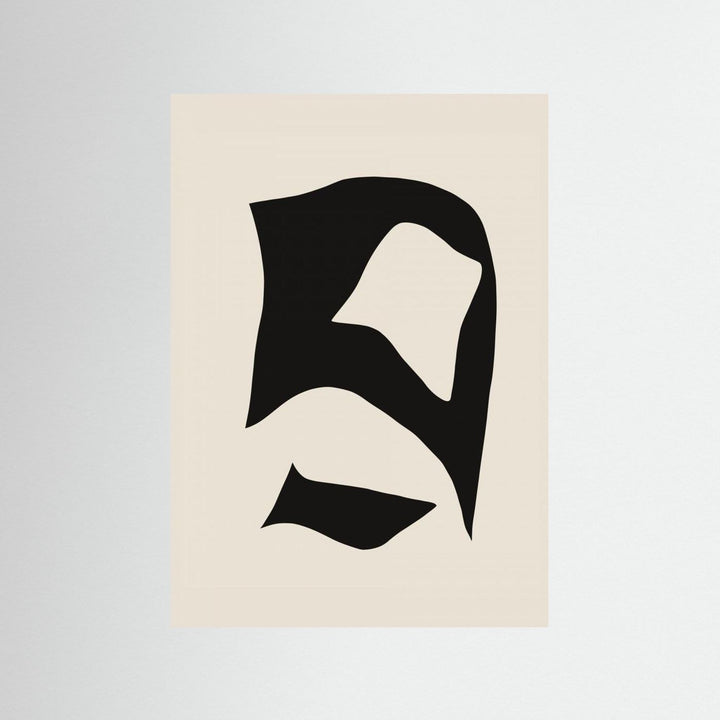 Distorted Black Cut Out by Little Dean