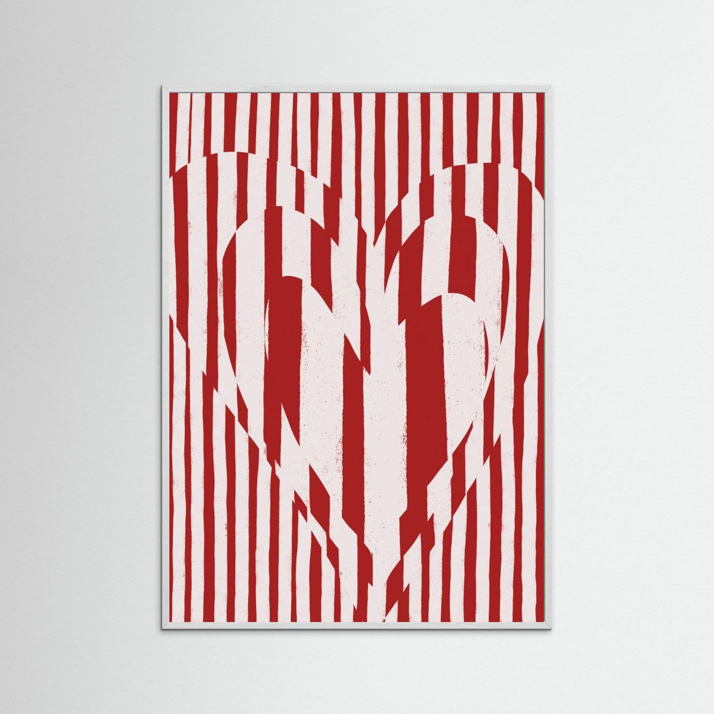 Heart in Stripes by Treechild