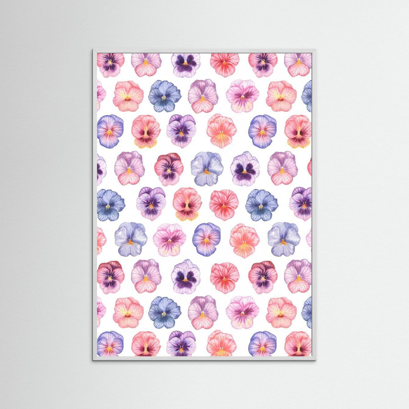 Pansy pattern by Linda Sitniece