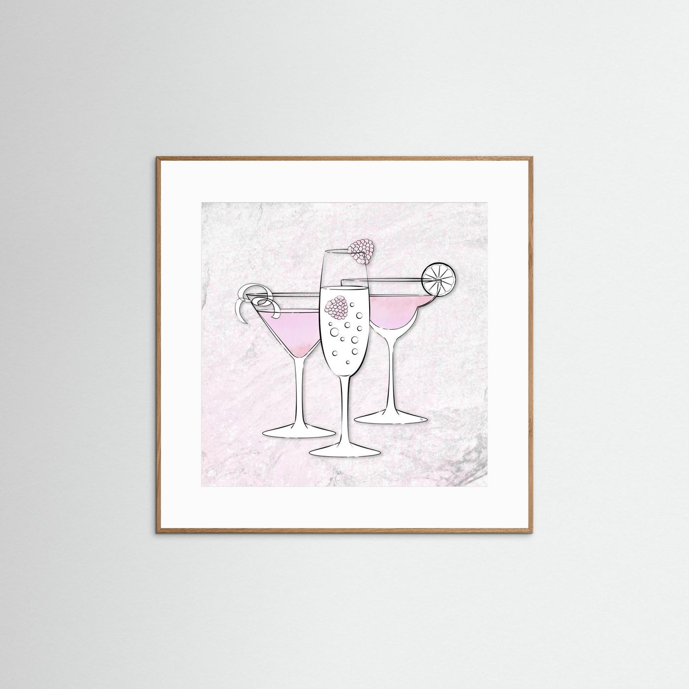 Pink Drinks by Martina