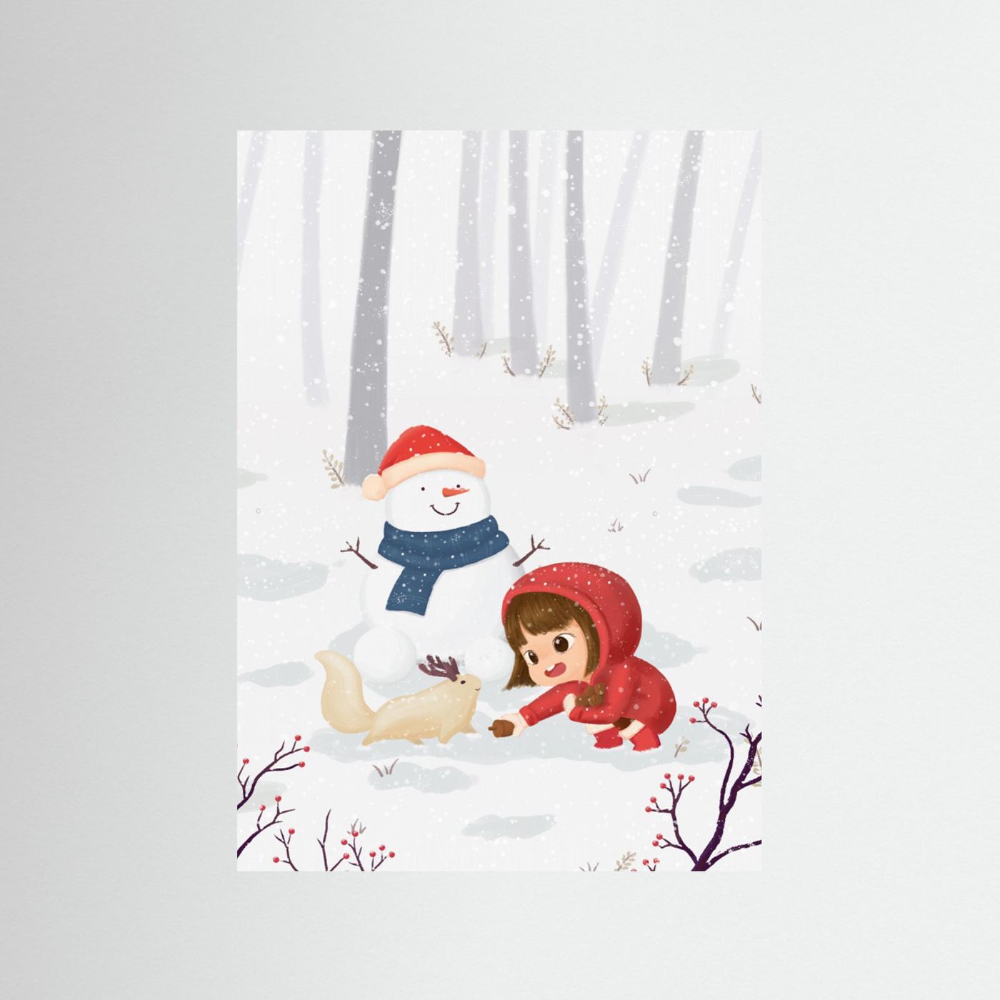 Joyful Winter by Xuan Thai