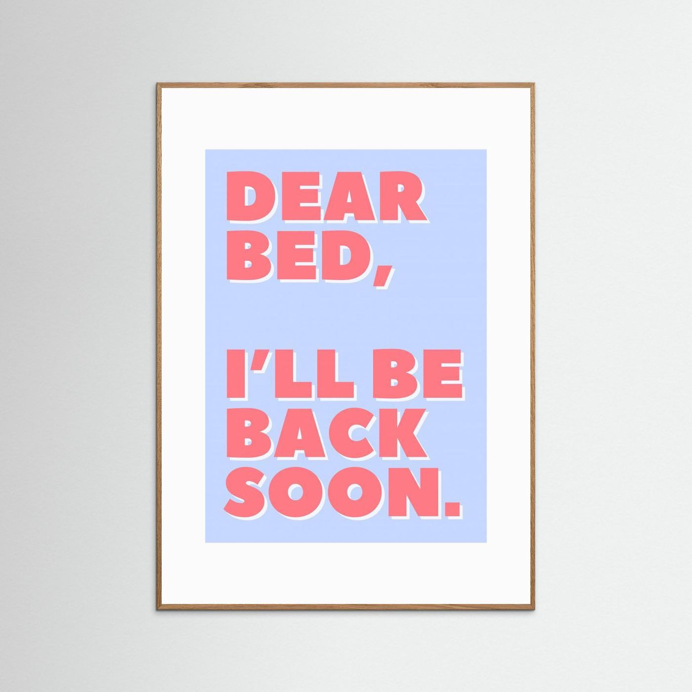 Dear Bed by Athene Fritsch