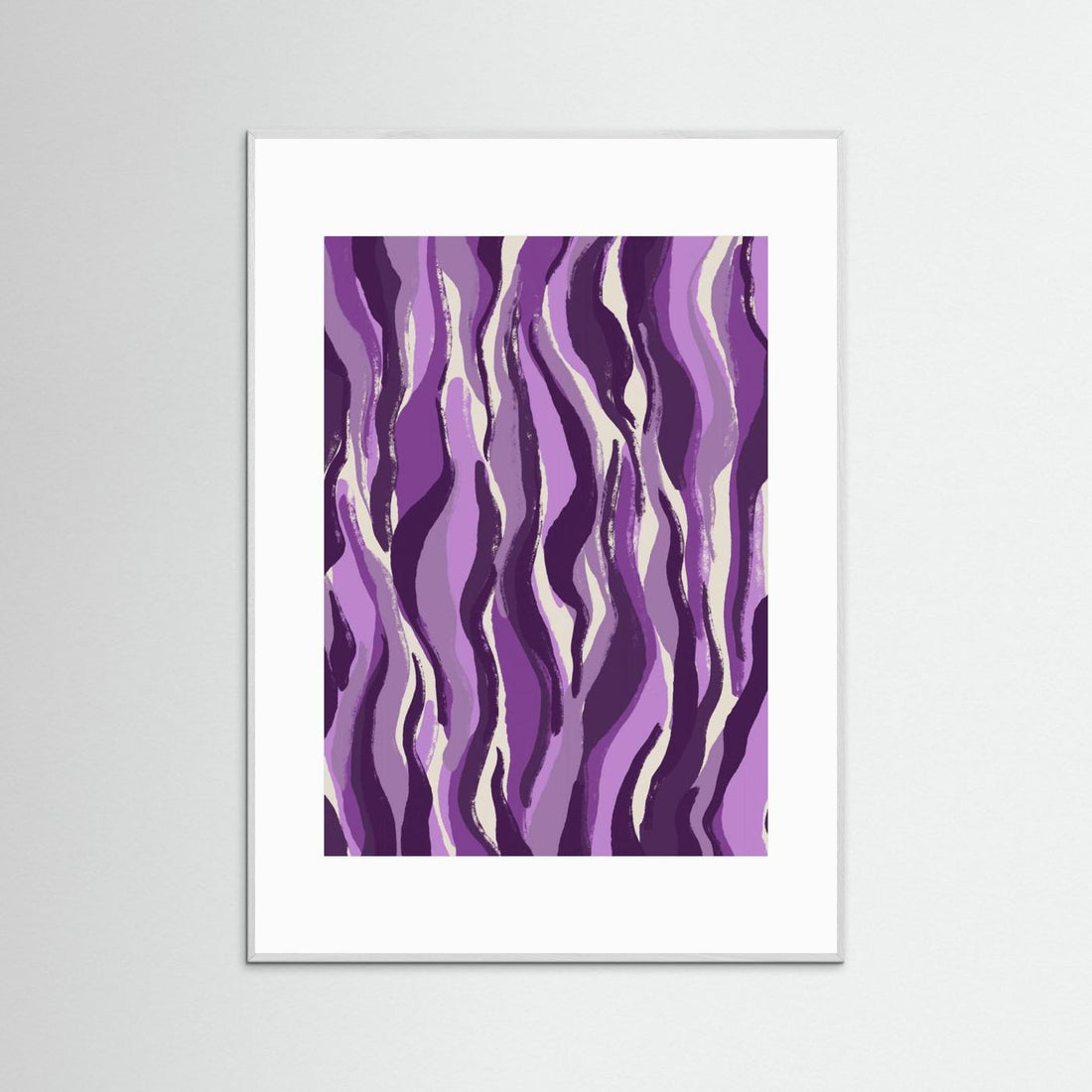 Purple Flame Waves by Treechild