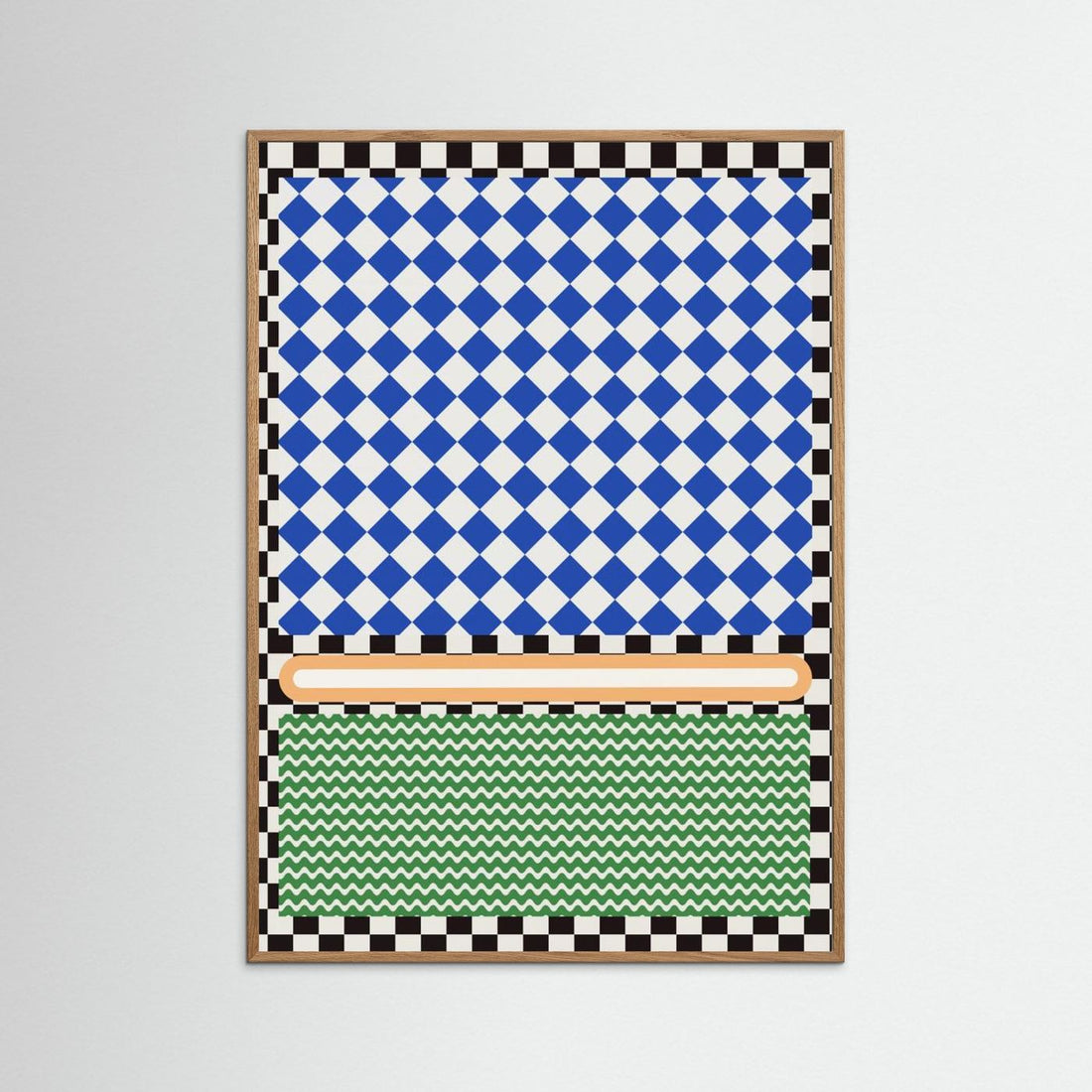 Checkered rothko inspirration by Little Dean