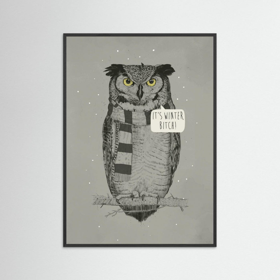 It's winter, bitch! by Balazs Solti