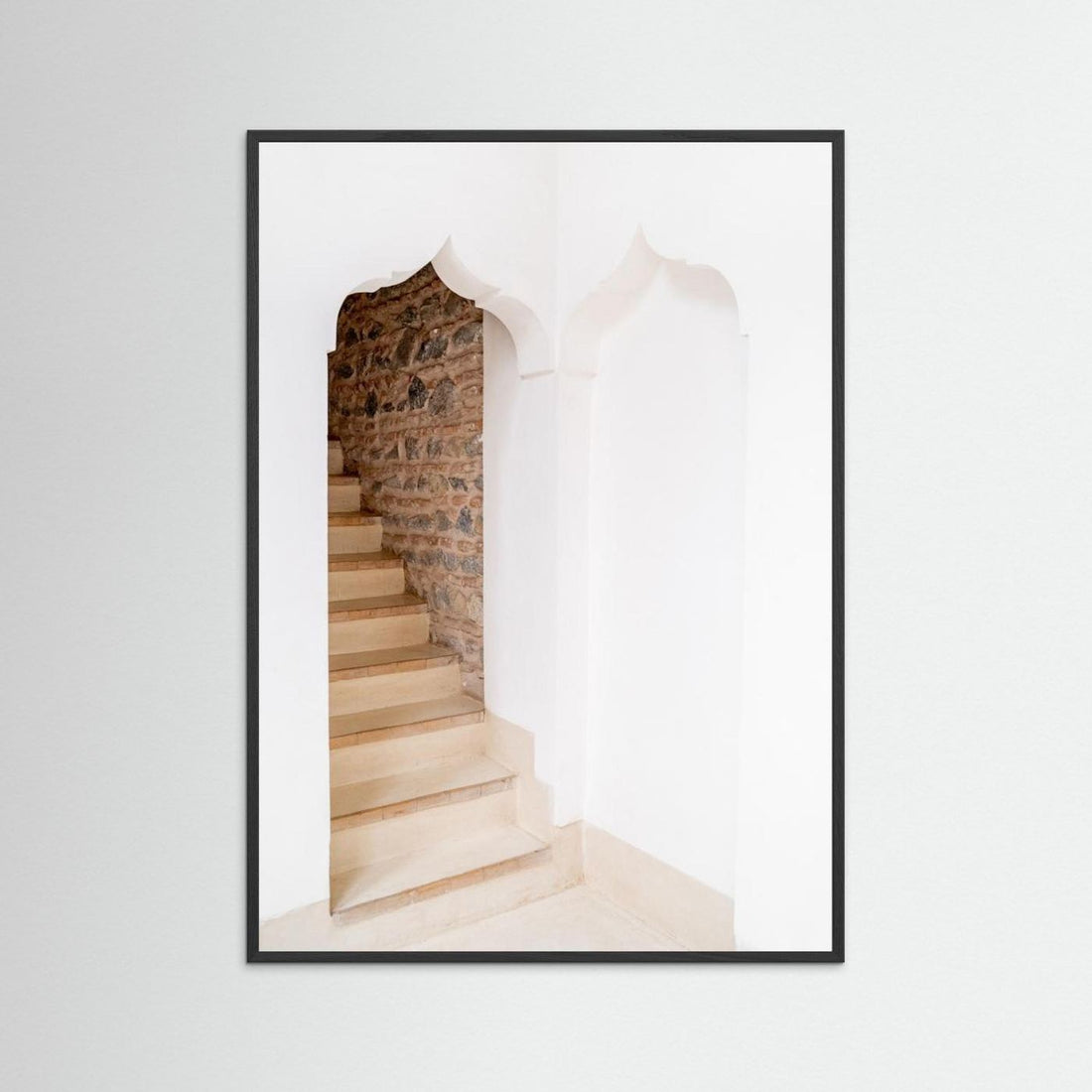Arch Stairway In Riad In Marrakech   Ibiza Boho Travel Photography 1 by Henrike Schenk