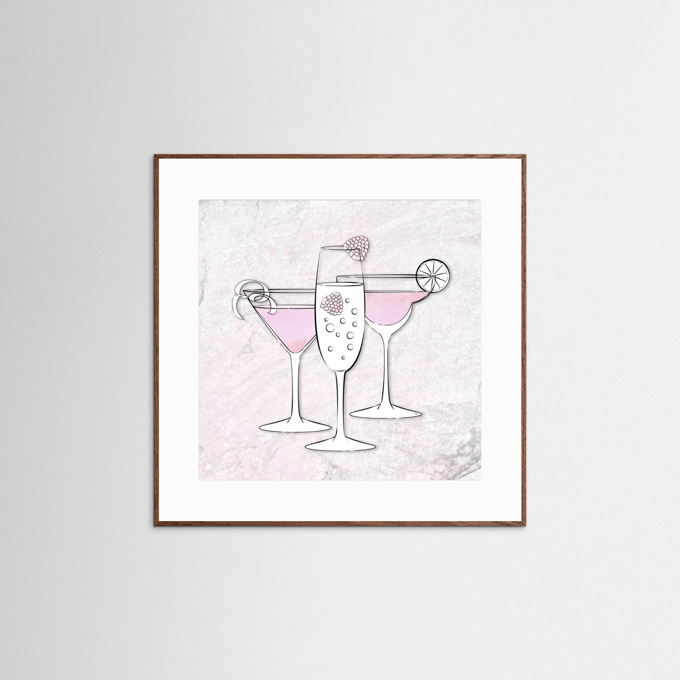 Pink Drinks by Martina