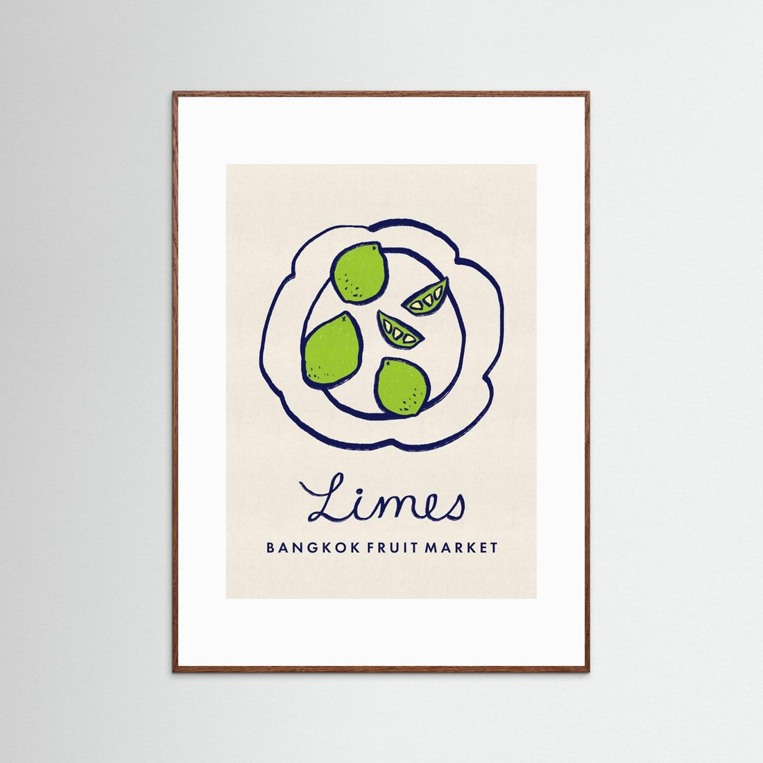Limes Bangkok Food Market Thailand by Dirkie Nell