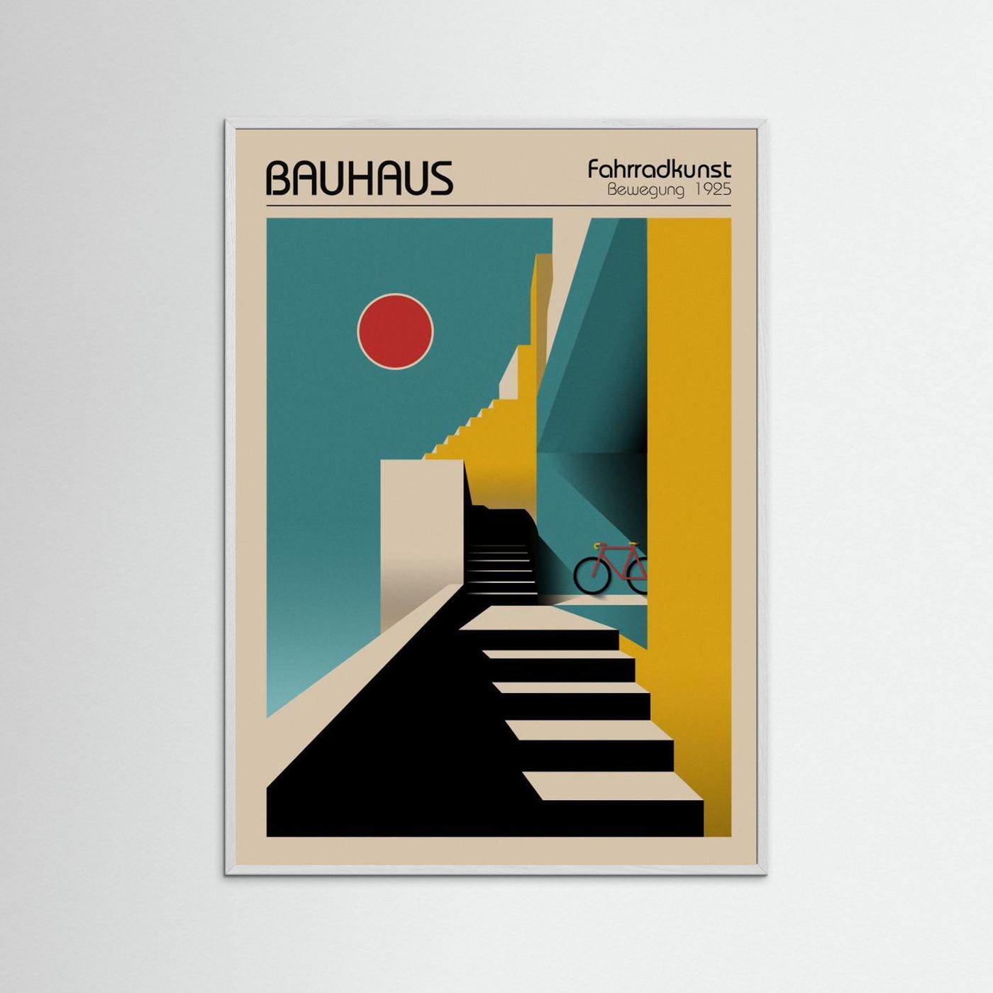Bauhaus Fahrradkunst by Fadil Roze