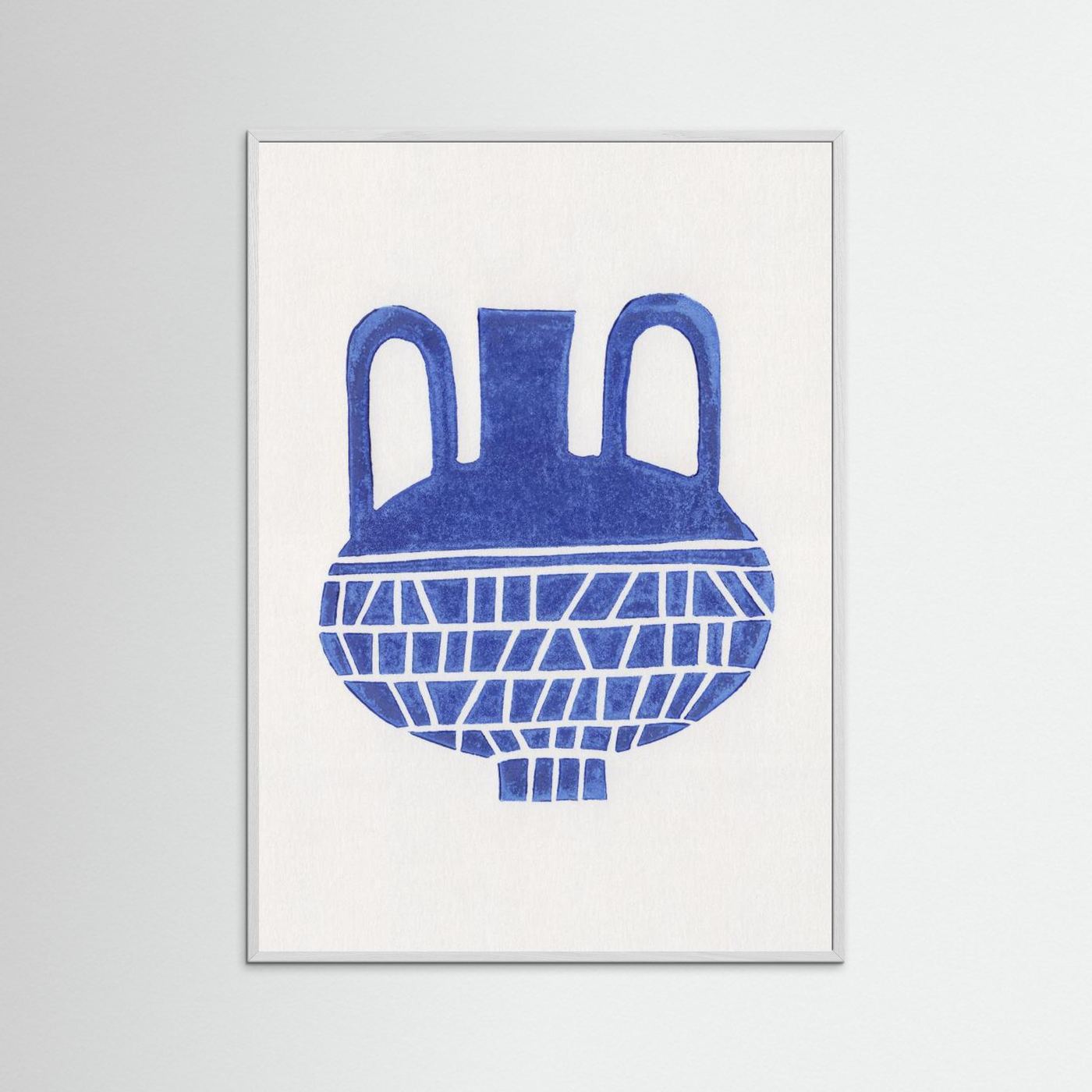 Linocut Vase #6 by Alisa Galitsyna