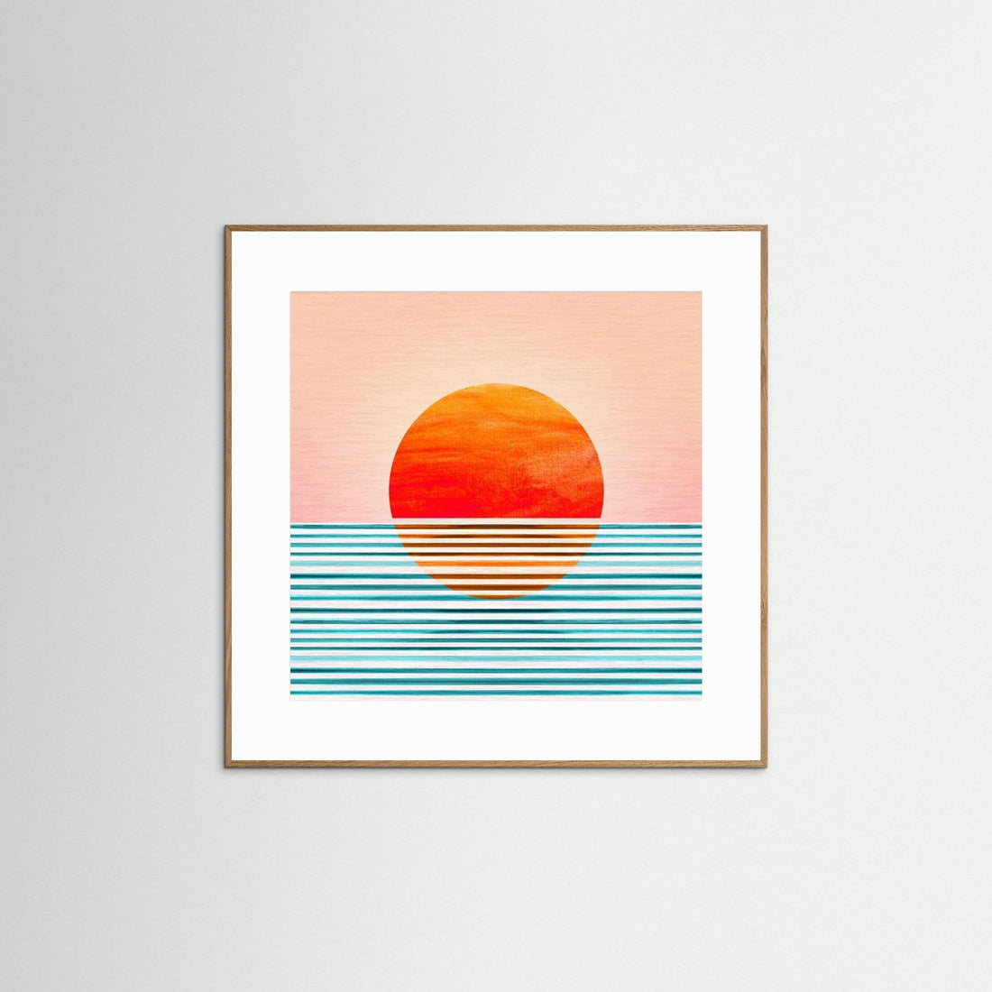 Minimalist Sunset III by Kristian Gallagher