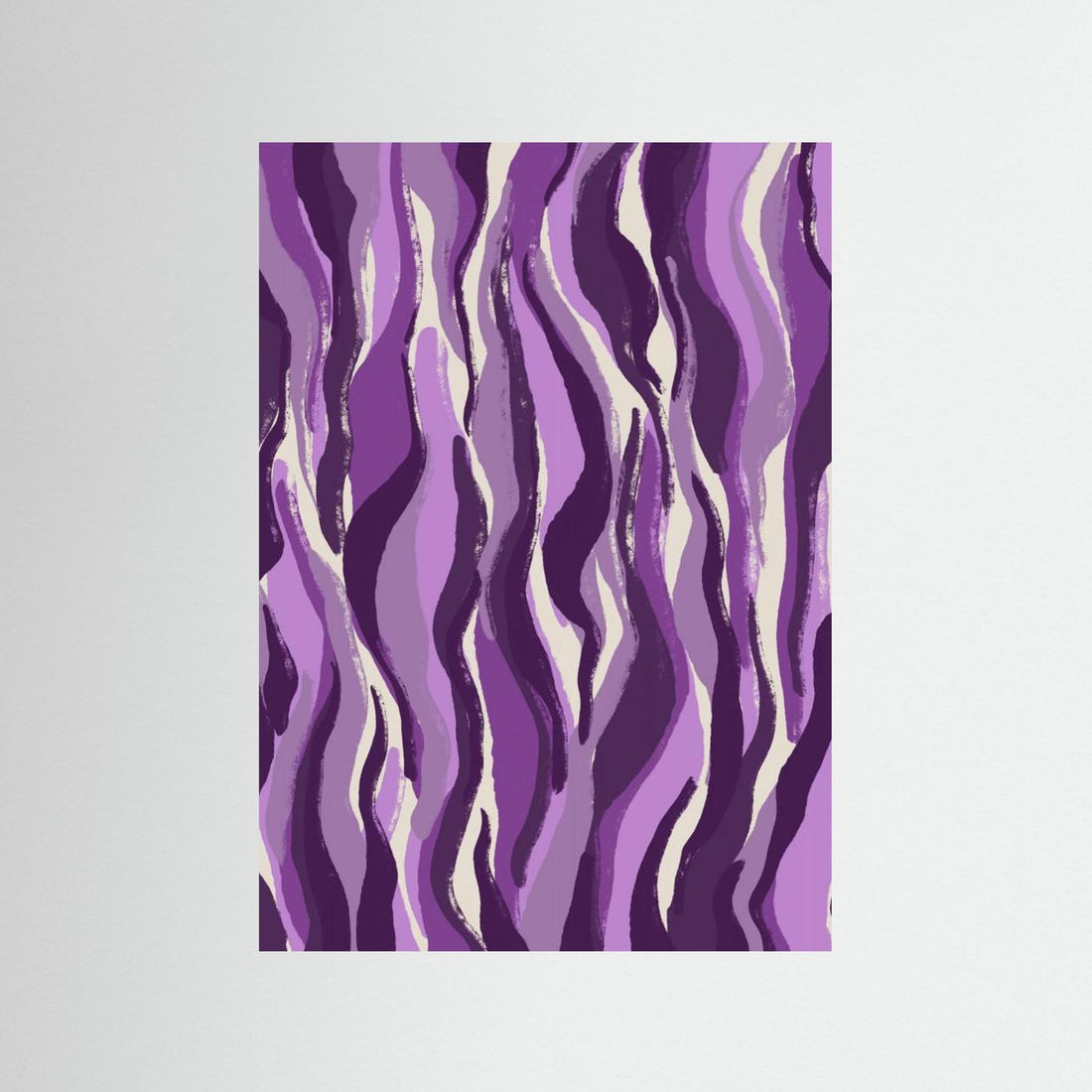 Purple Flame Waves by Treechild