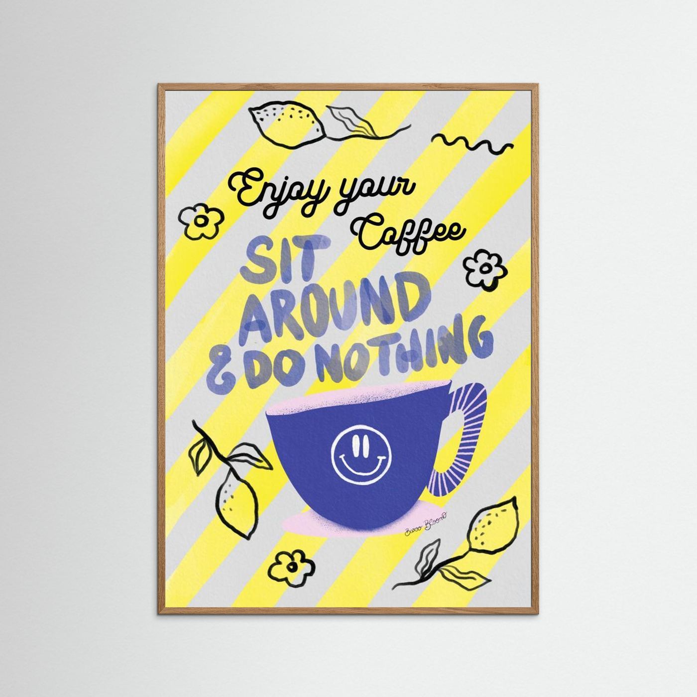 Enjoy Coffee by Baroo Bloom