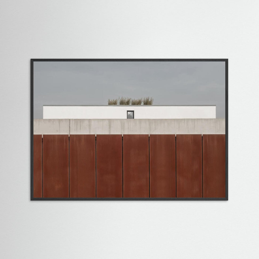 behind the wall by Klaus Lenzen