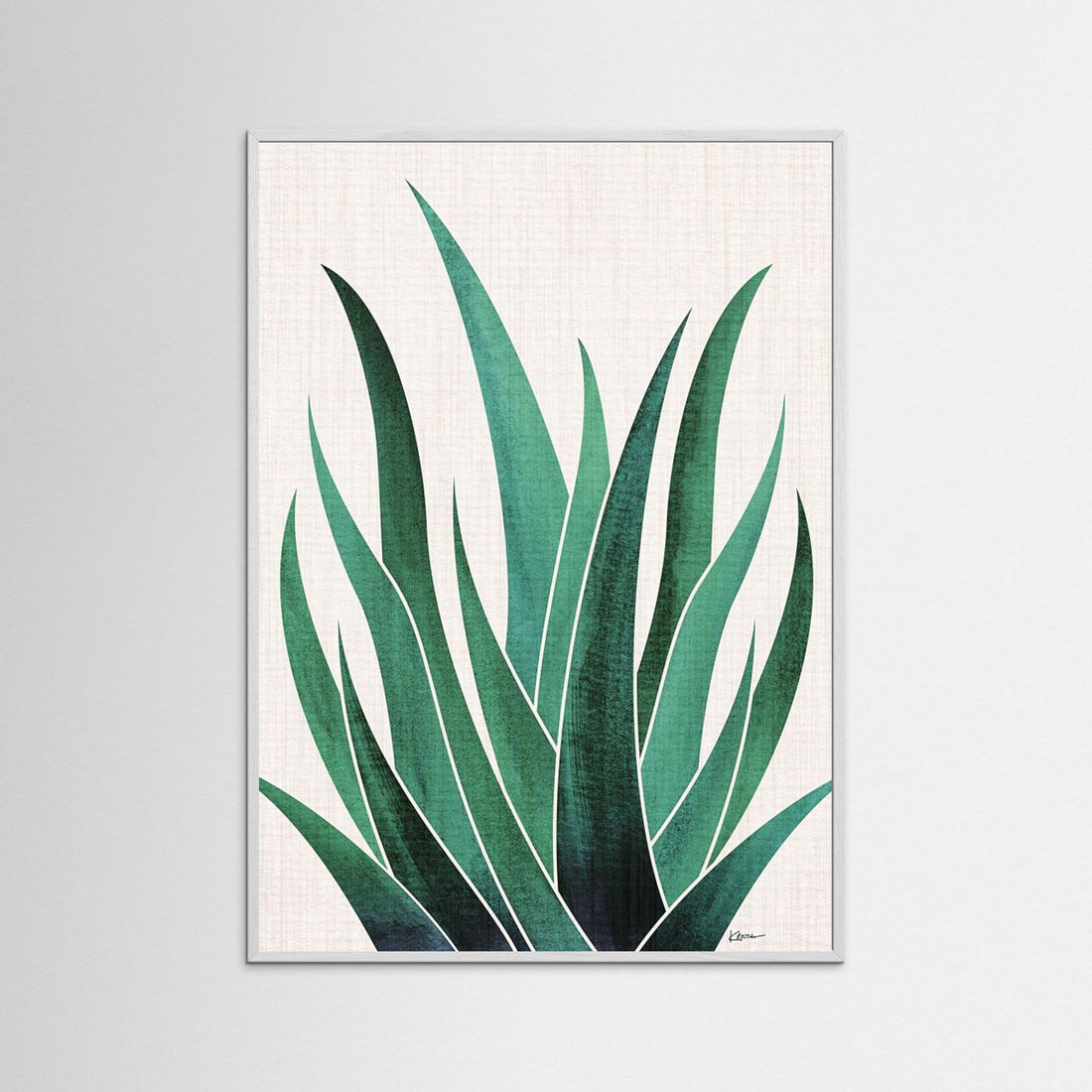 Desert Agave Cactus by Kristian Gallagher