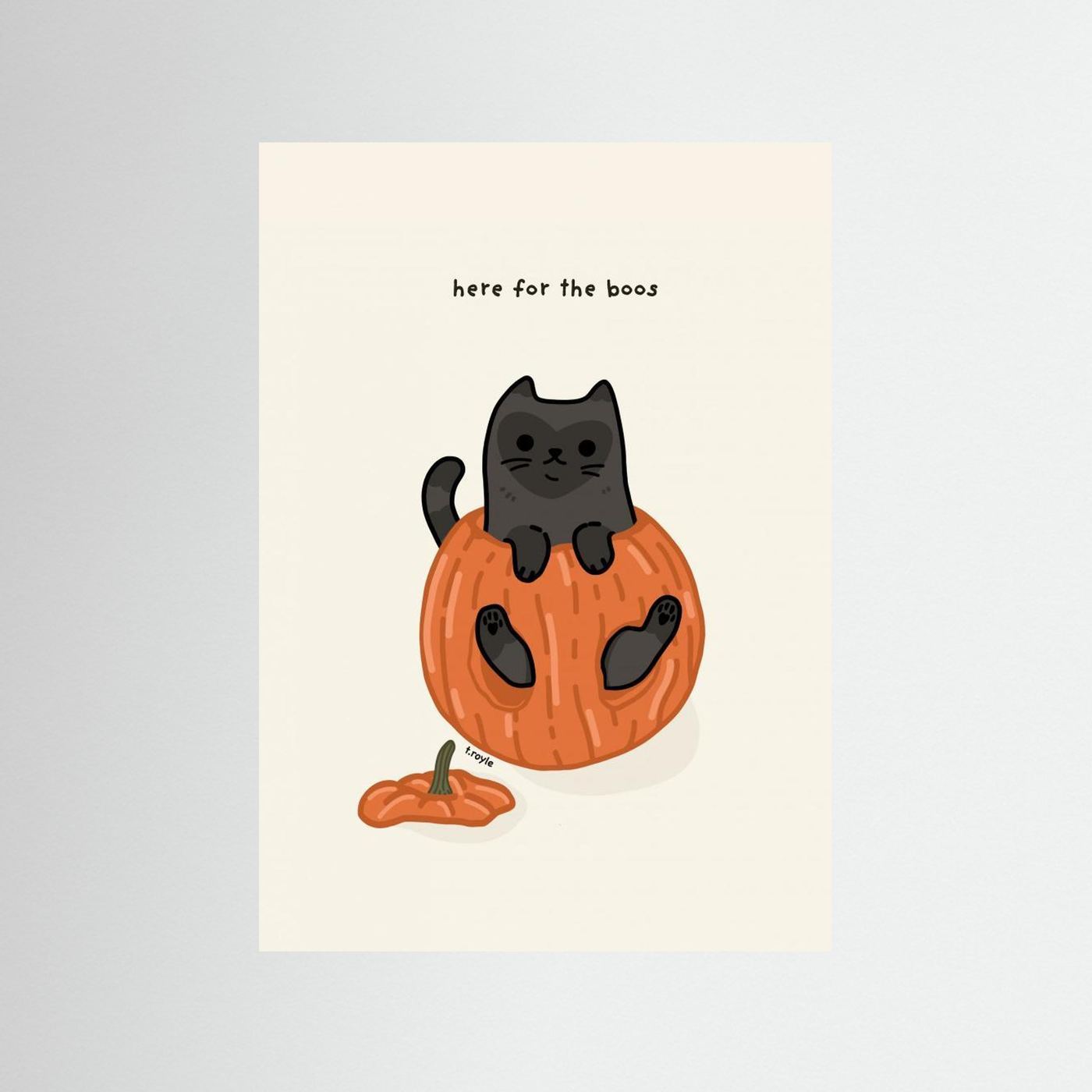 Here for the Boos by Tara Royle
