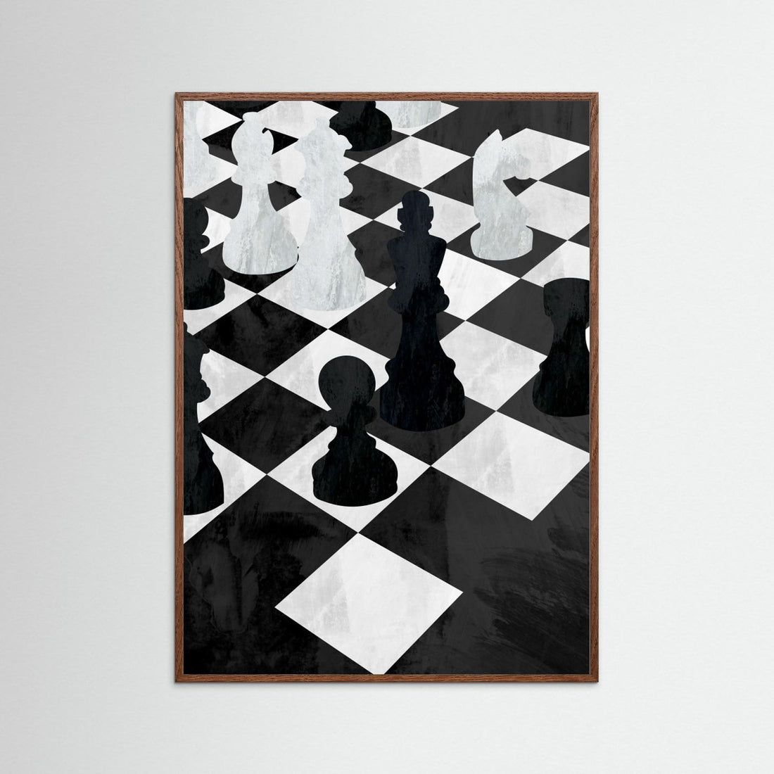 Chess black and white by Sarah Manovski