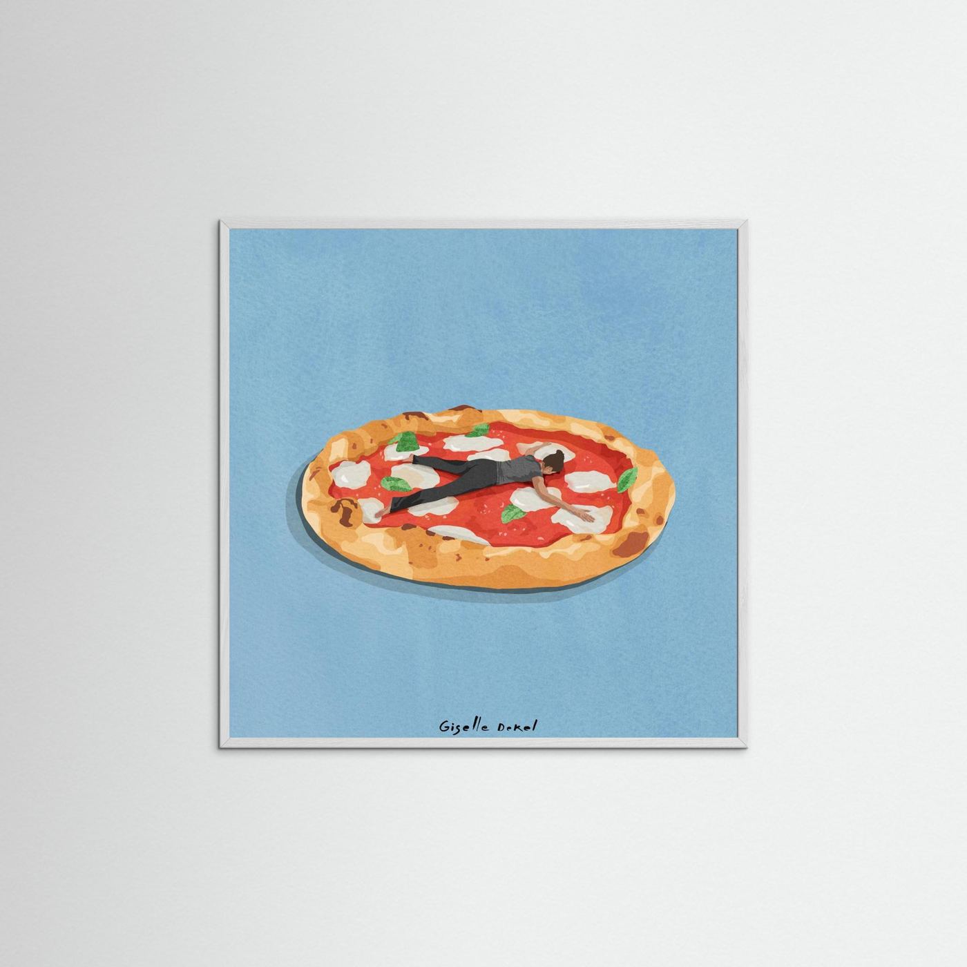 Pizza Girl by Giselle Dekel
