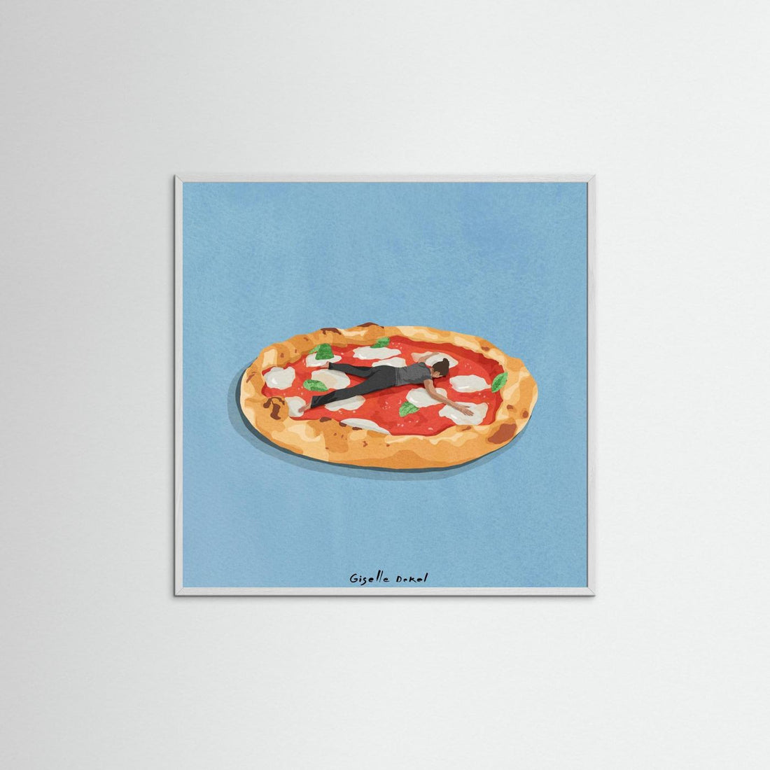 Pizza Girl by Giselle Dekel