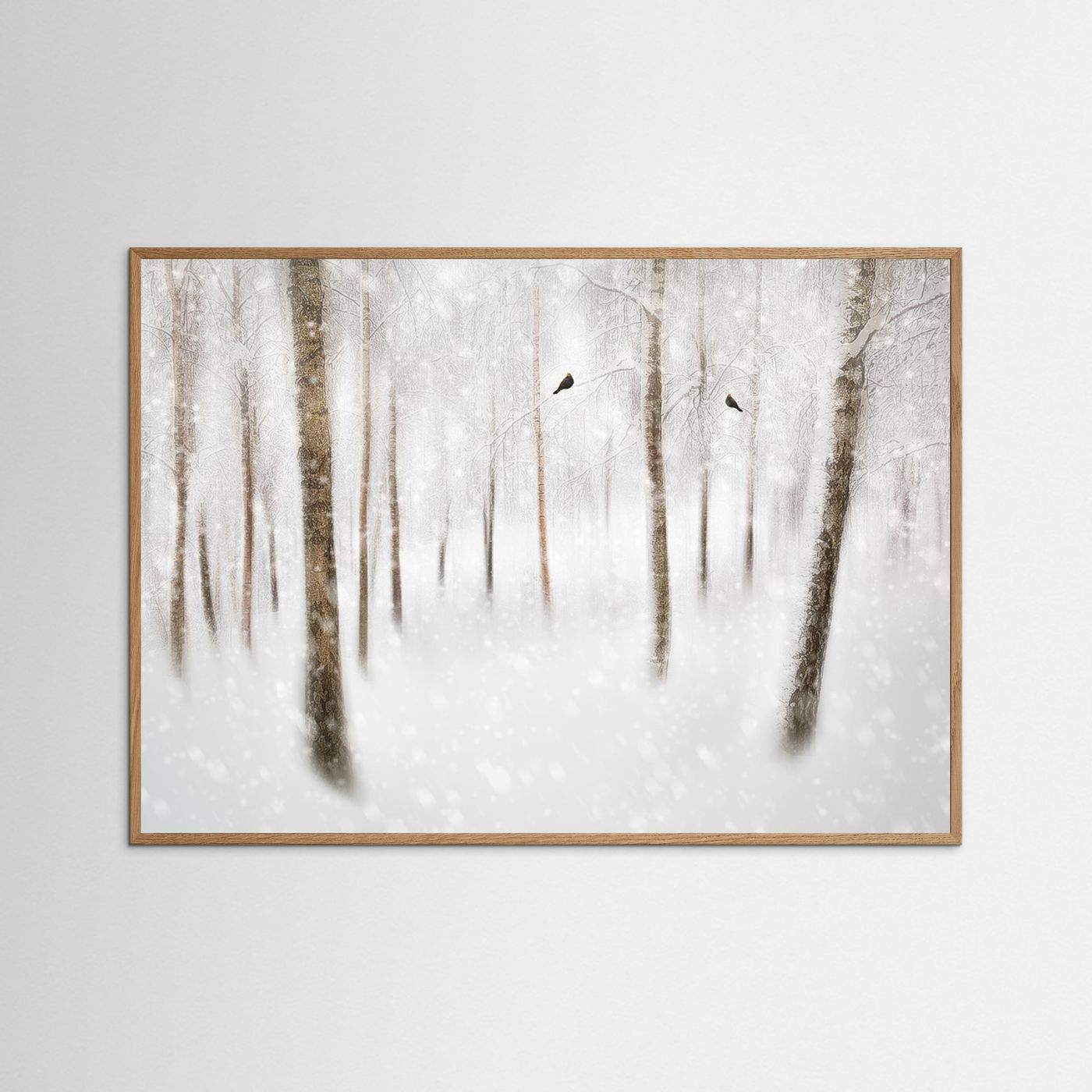 Winter Birches by Gustav Davidsson