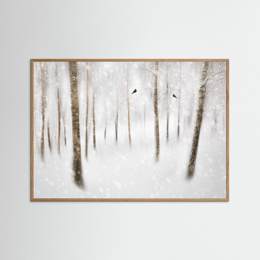 Winter Birches by Gustav Davidsson