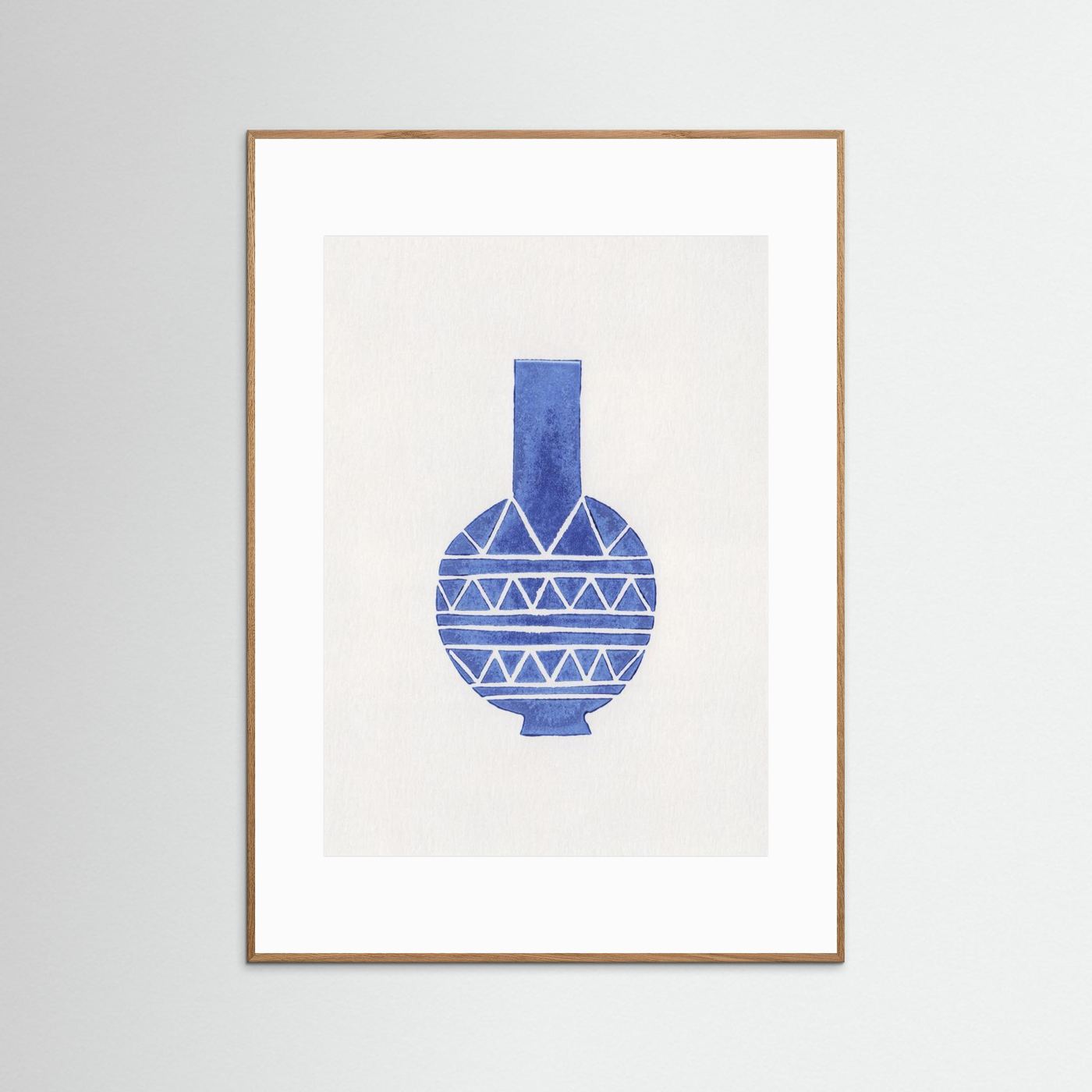 Linocut Vase #8 by Alisa Galitsyna