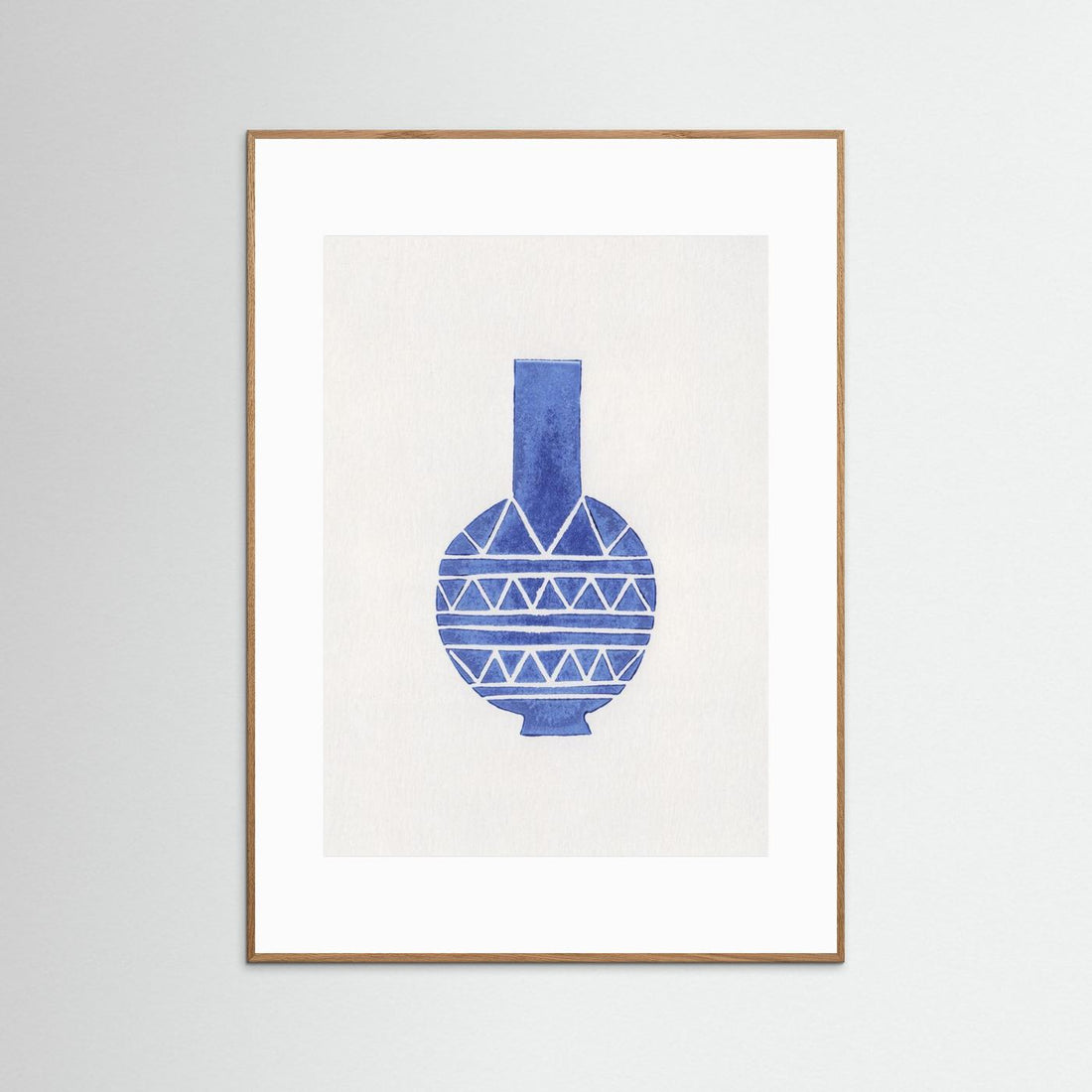 Linocut Vase #8 by Alisa Galitsyna
