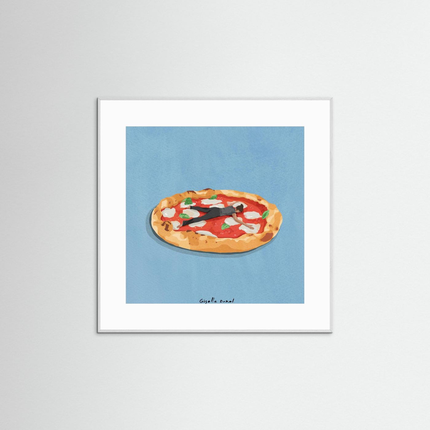Pizza Girl by Giselle Dekel