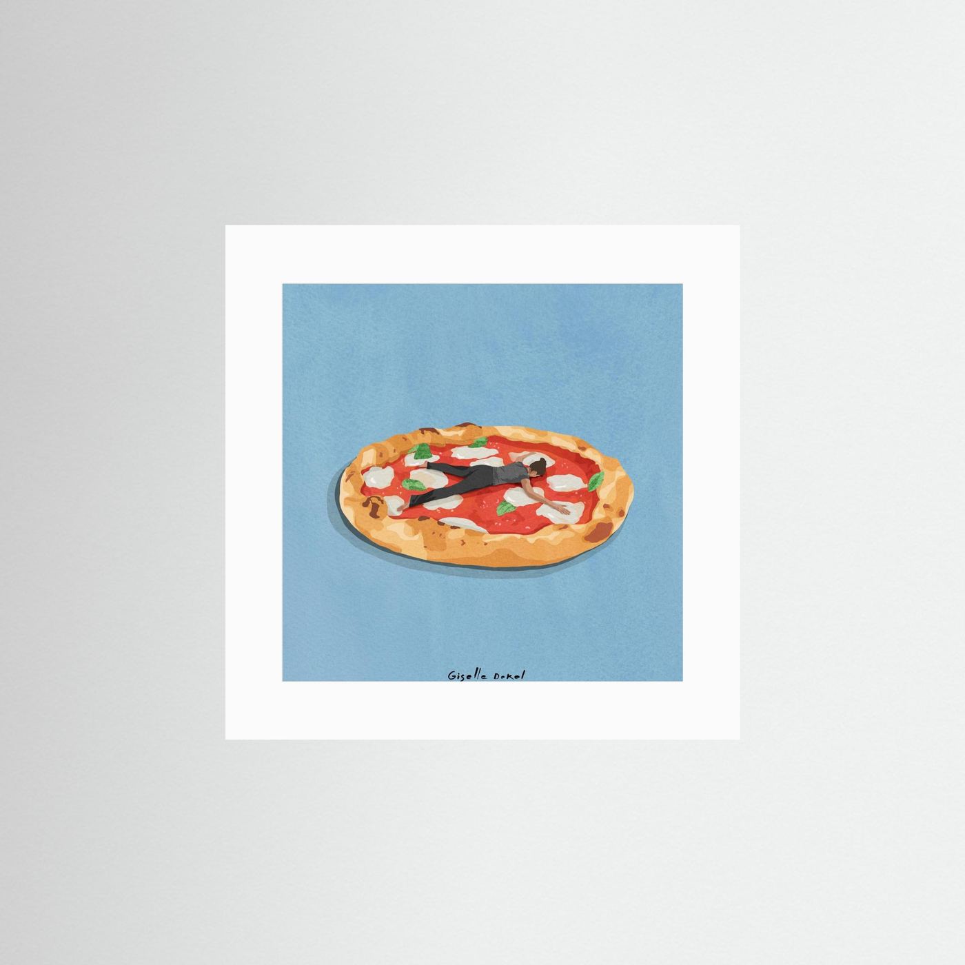 Pizza Girl by Giselle Dekel
