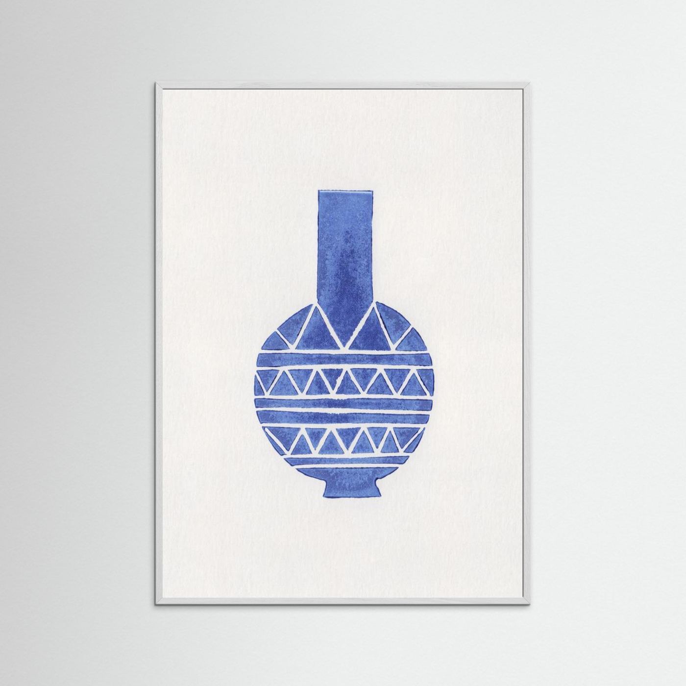 Linocut Vase #8 by Alisa Galitsyna