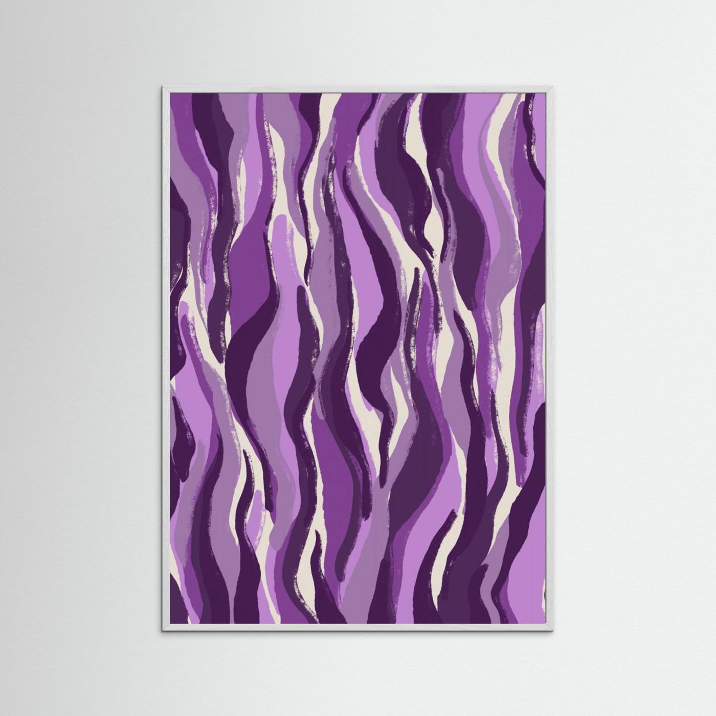 Purple Flame Waves by Treechild