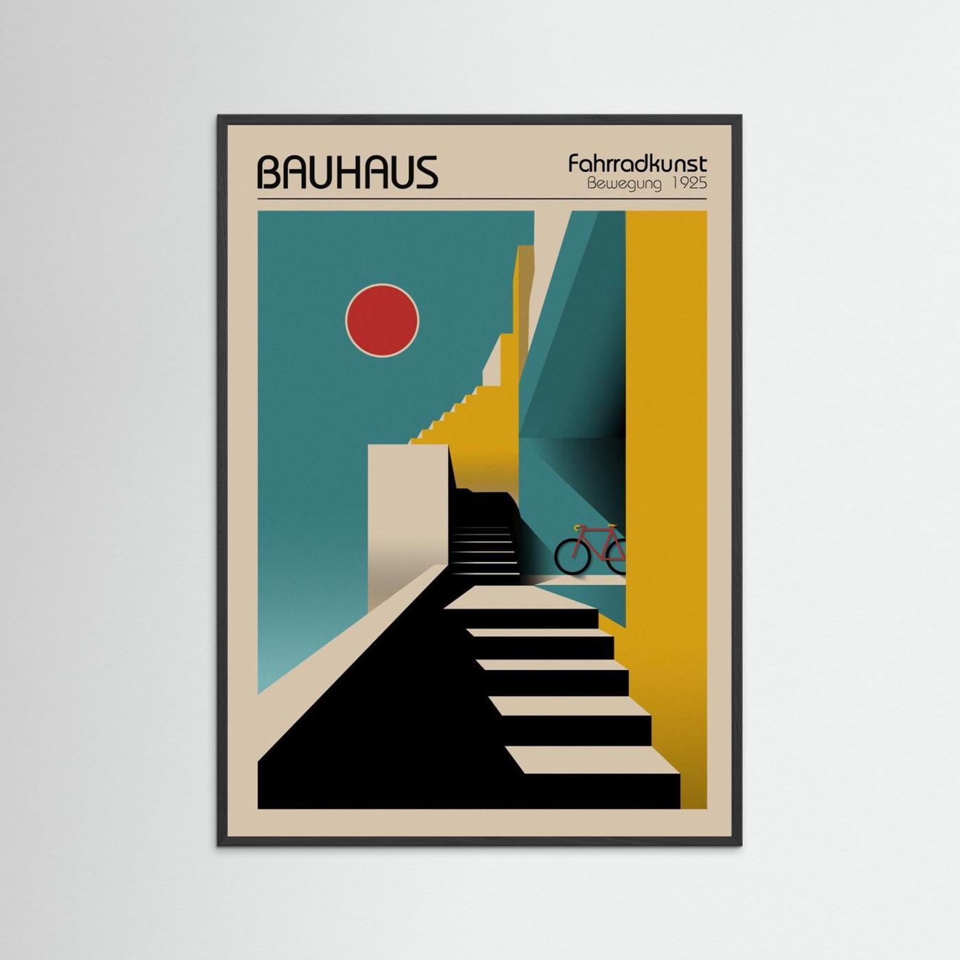 Bauhaus Fahrradkunst by Fadil Roze