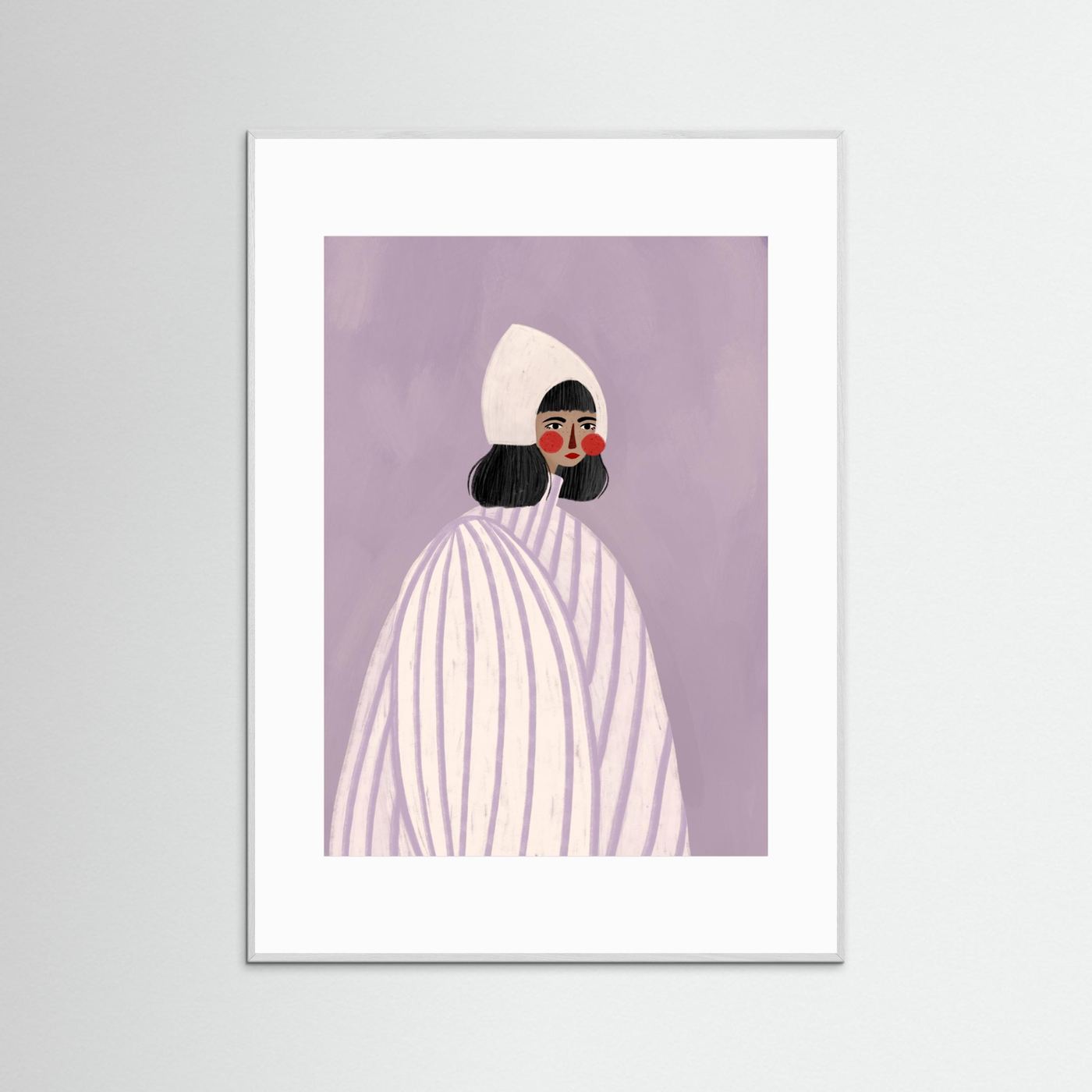 The Woman With the White Hat by Bea Müller