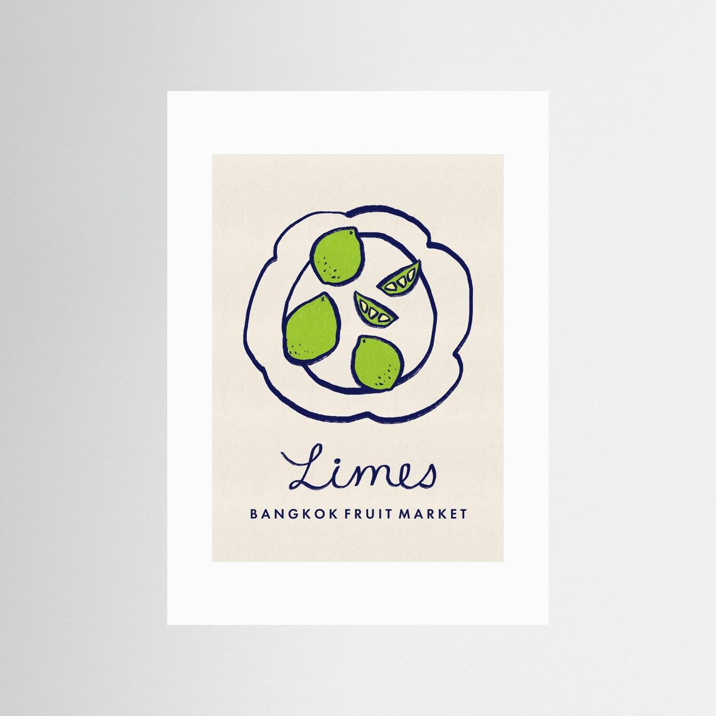 Limes Bangkok Food Market Thailand by Dirkie Nell