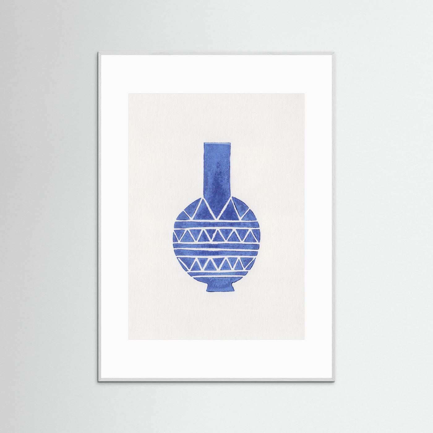 Linocut Vase #8 by Alisa Galitsyna