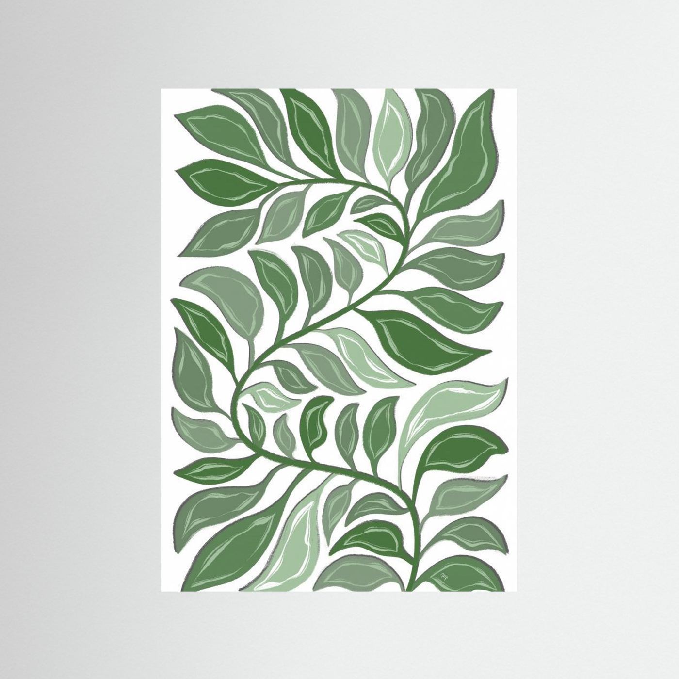 Green Plant by Martina