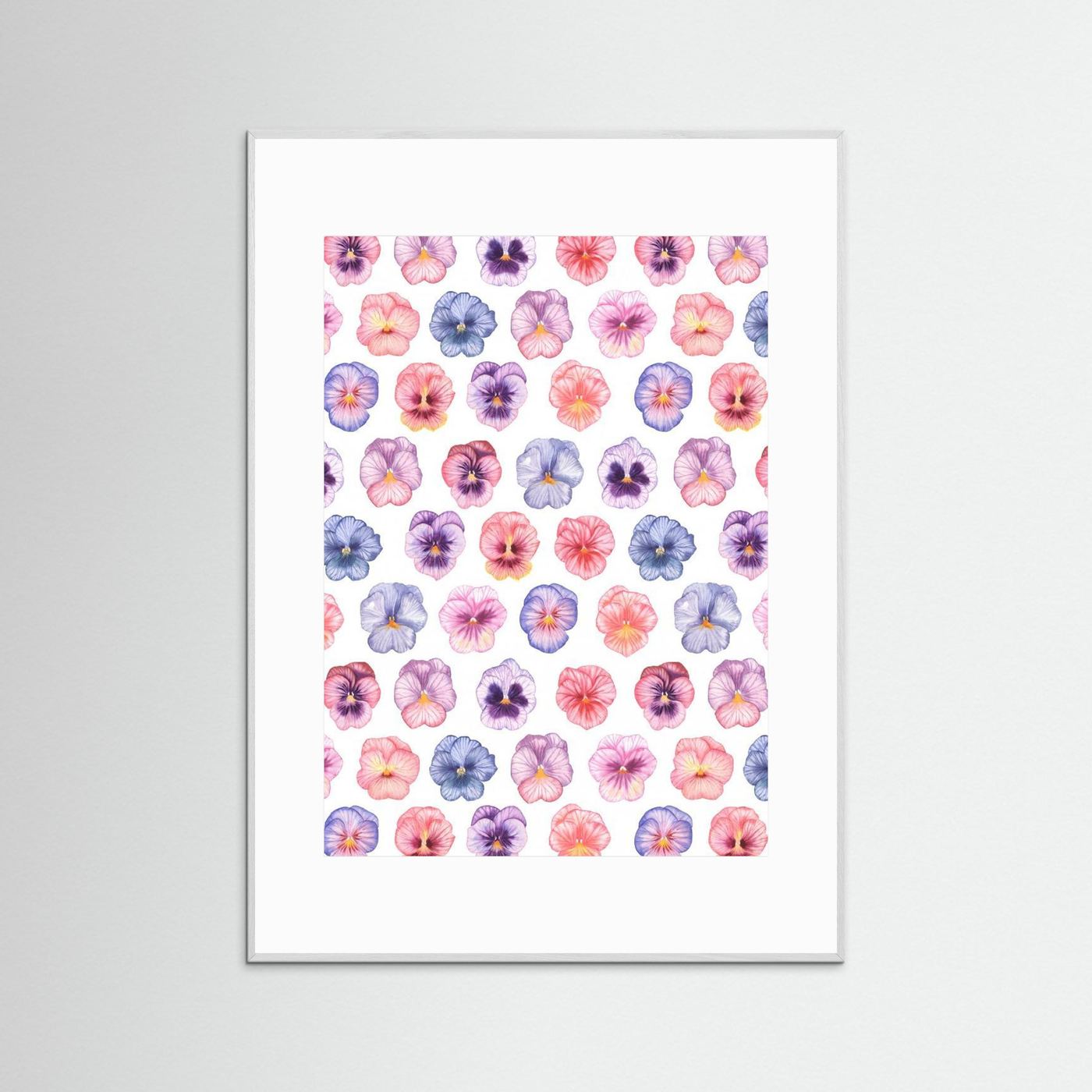 Pansy pattern by Linda Sitniece