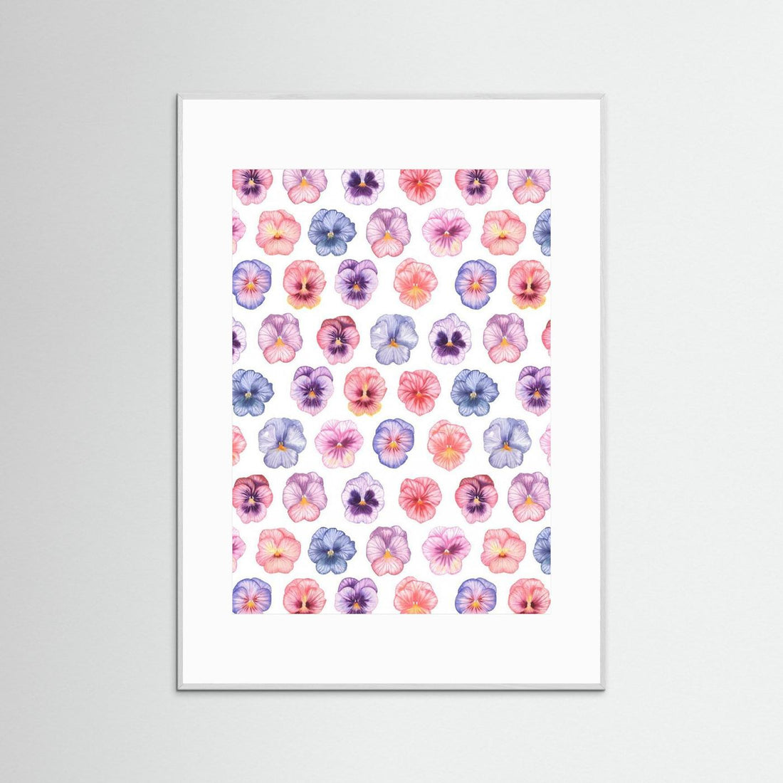 Pansy pattern by Linda Sitniece